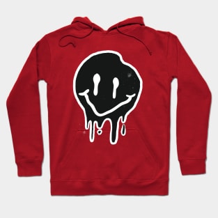 Smile black Hoodie